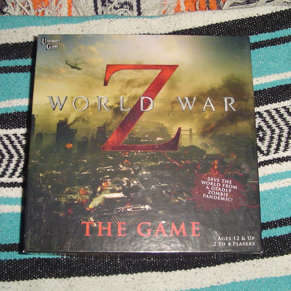 WORLD WAR Z ZOMBIE APOCALYPSE MOVIE BOARD GAME